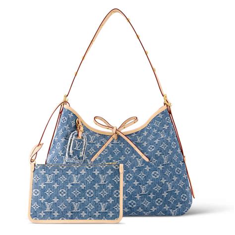 carryall monogram denim.